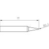 RTP 002 C Weller (T0050103399) - Punta saldante conica Ø0.2mm - Dimensioni