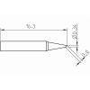 Weller RTP 004 B MS (T0050101999) - Soldering Tip Bevel Cut Ø0.4mm - Sizes