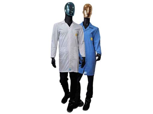 ECO ESL - ESD Smock (Blue/White, XS-5XL)