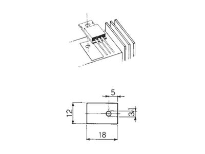 LC GG - Lamelle isolanti in mica per transistor TO/126.