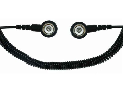 Deluxe ESD Wrist-Strap - Snap/Snap Cord (1MOhm)