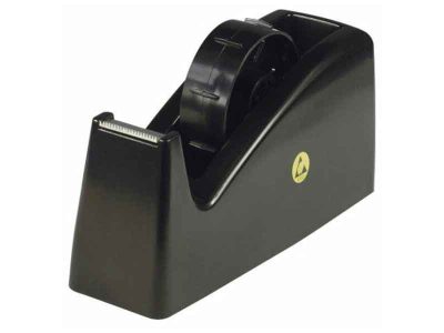 Supporto antistatico ESD da banco per nastro adesivo (larghezza max. 25mm, diametro 75mm)