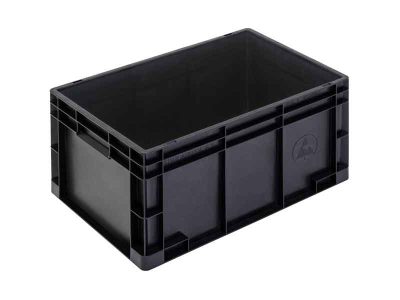 Newbox 65 - Cassetta industriale ESD conduttiva (600x400 H320 mm)