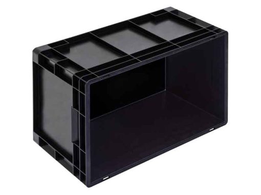 Newbox 65 Contenitore ESD conduttivo Nero (600x400 H320 mm) - Interno