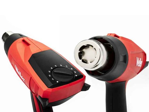 Pistola termica 2000W Heat Gun Advanced Weller Consumer (WLHG2023C) - Visione Fronte e Retro