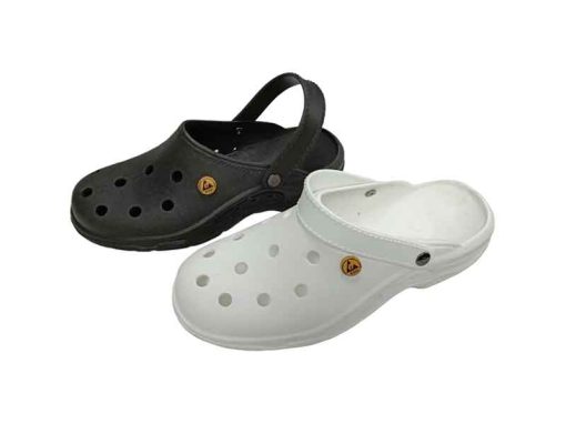 9320 ESD Clogs Black/White (36-47)