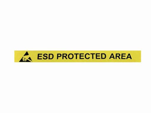 Barriera retrattile per aree EPA - Nastro separatore ESD PROTECTED AREA (5m)