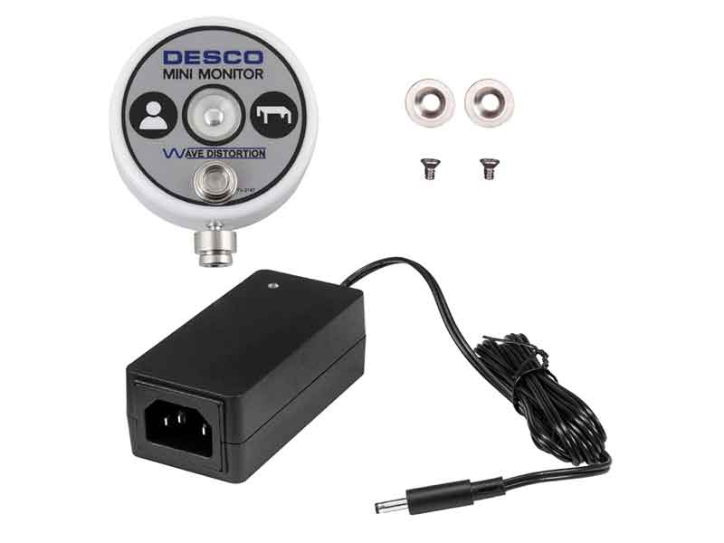 Mini Monitor Desco 19343 - Dotazione con adattatore universale Mini Monitor Desco 19343 - Dotazione con adattatore universale