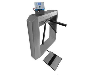 RFID TEST STATION with Turnstile for ESD Wristband anf Footwear