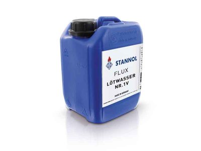 114006 Flussante Stannol 1V base acqua (DIN EN 29454-1 tipo 3.1.1 A) - Tanica 2.5l