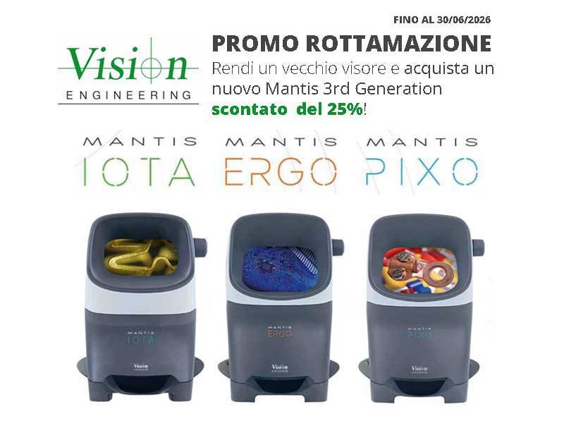 Promo rottamazione Mantis Vision | Fino al 30/06/2026